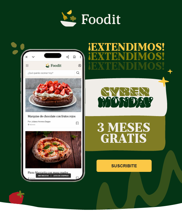 Llegó CyberMonday 3 meses gratis - suscribite